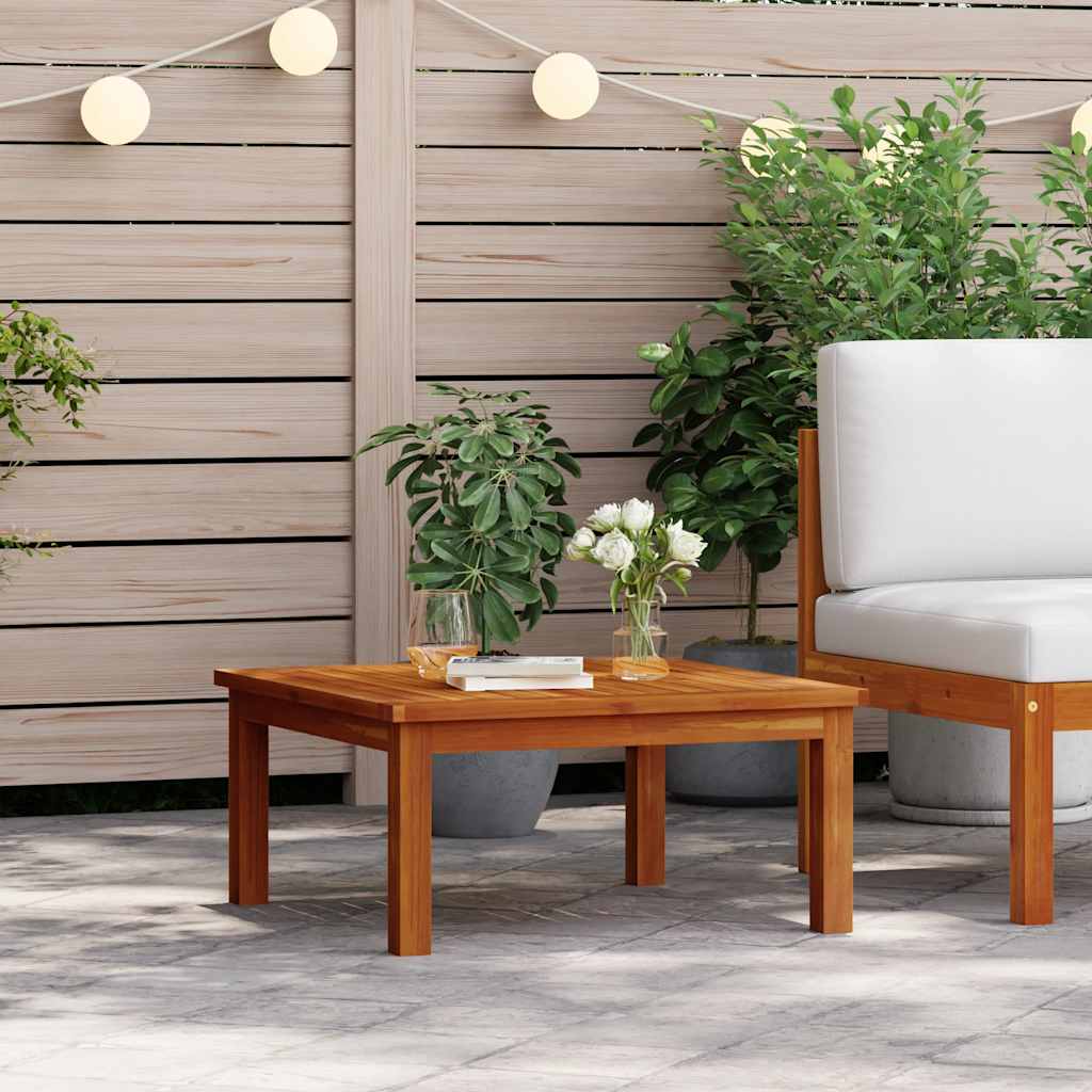 vidaXL Garden Lounge Table | Brown | Solid Acacia Wood | Medium | Modular