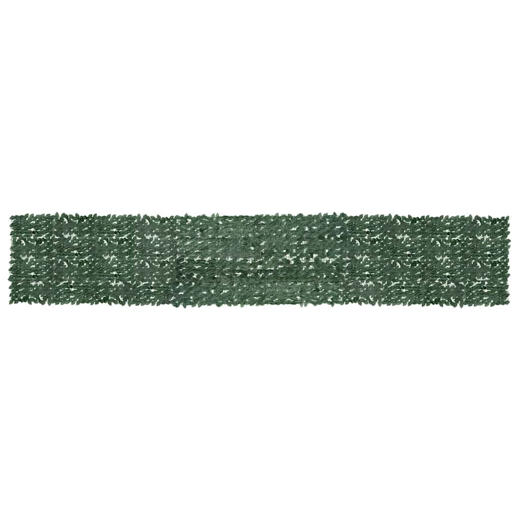 vidaXL Balcony Screen with Dark Green Leaves 600x100 cm