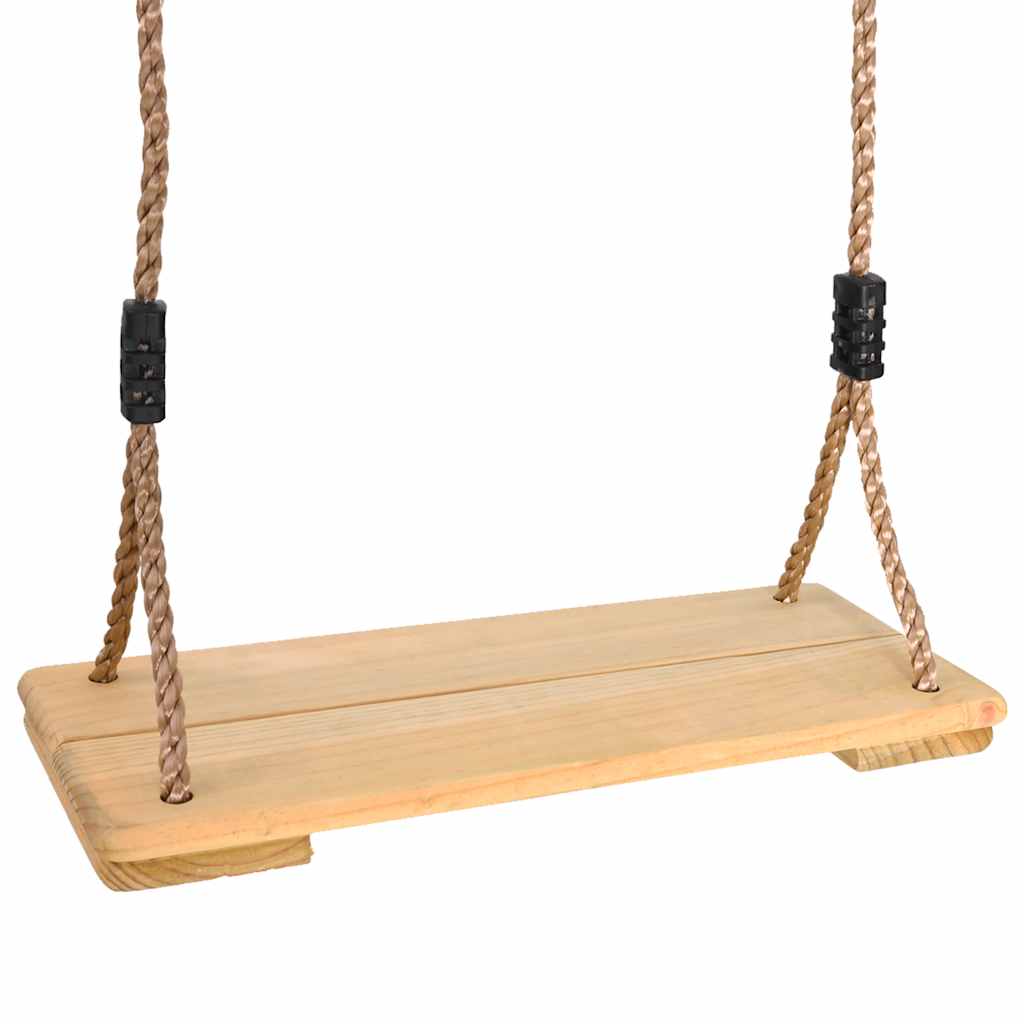 vidaXL Board Swing 200 cm Solid Pinewood
