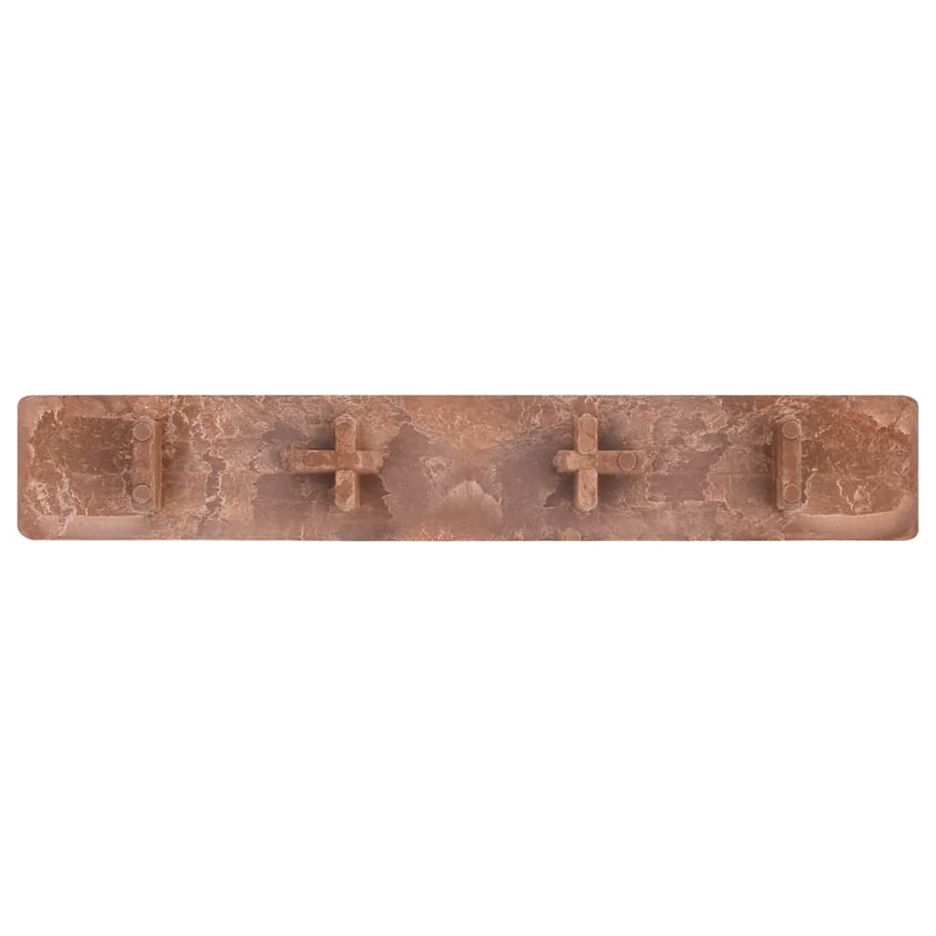 vidaXL Decking End Caps 10 pcs Brown Plastic