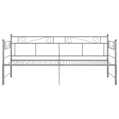 vidaXL Sofa Bed Frame | Grey | Powder-coated metal | Single and Double