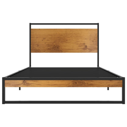 vidaXL Bed Frame without Mattress Metal 90x200 cm