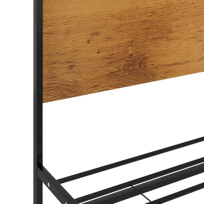 vidaXL Bed Frame without Mattress Metal 90x200 cm