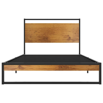 vidaXL Bed Frame without Mattress Metal 100x200 cm