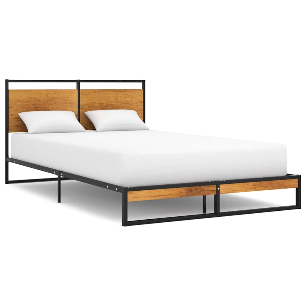 vidaXL Bed Frame without Mattress Metal 120x200 cm