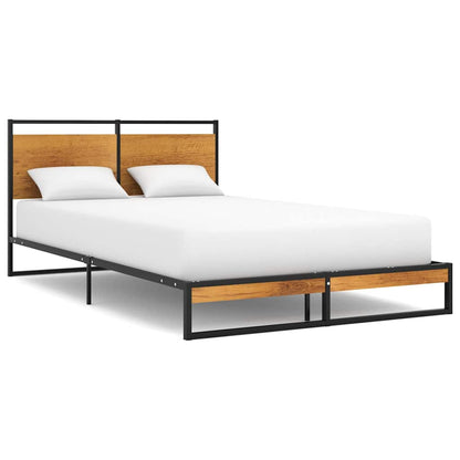 vidaXL Bed Frame without Mattress Metal 120x200 cm