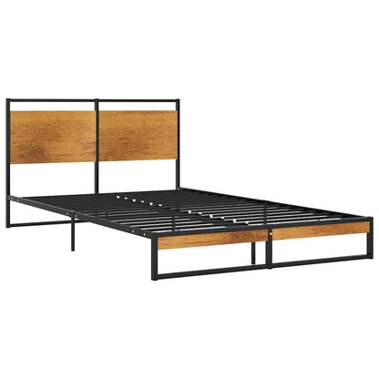vidaXL Bed Frame without Mattress Metal 120x200 cm