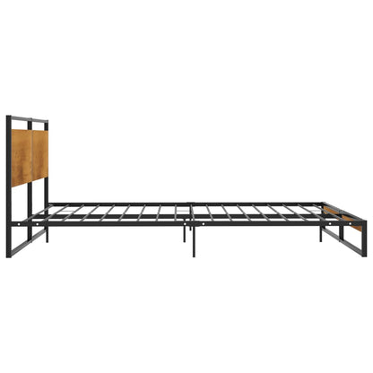 vidaXL Bed Frame without Mattress Metal 140x200 cm