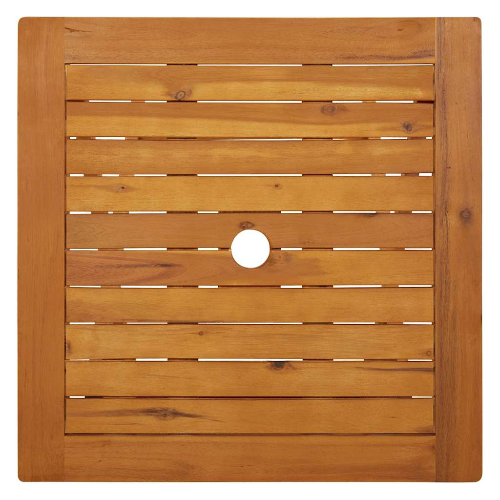 vidaXL Folding Garden Table 60x60x75 cm Solid Acacia Wood