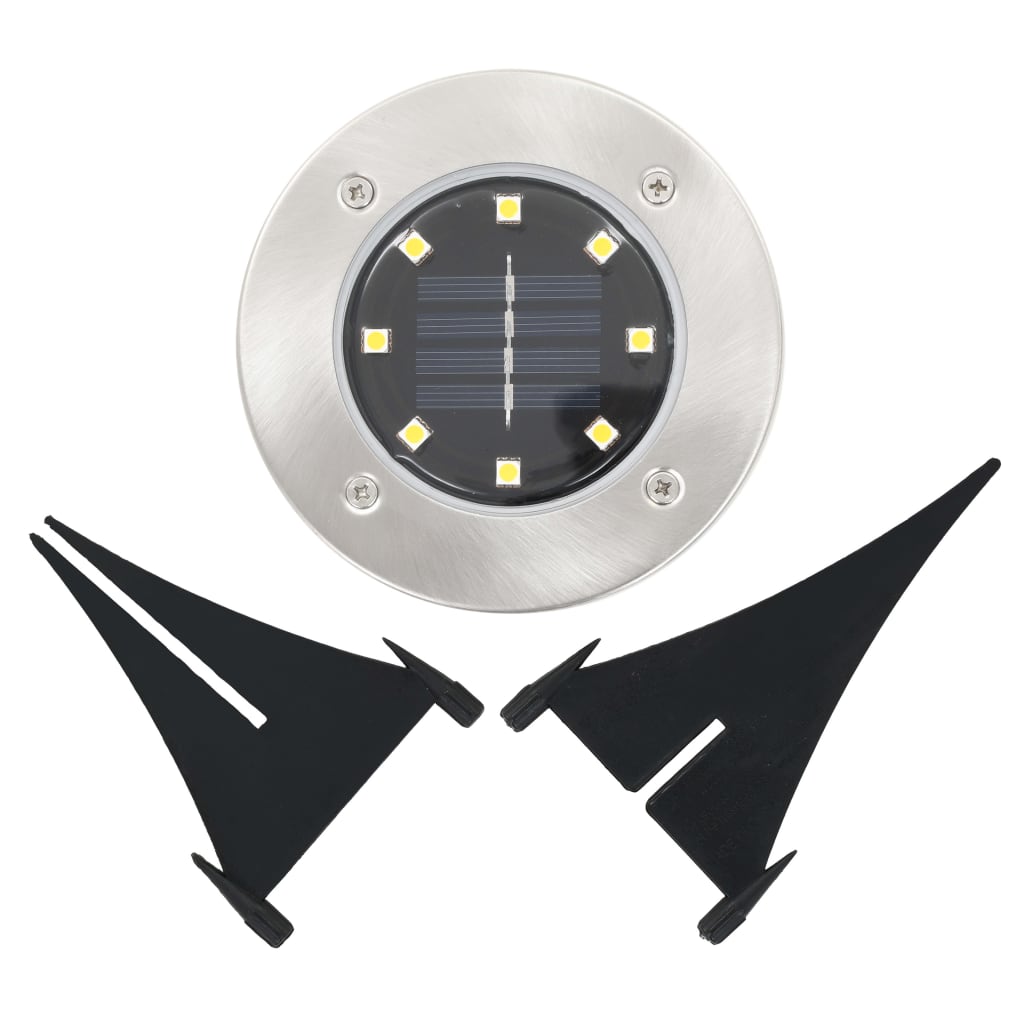 vidaXL Solar Ground Lights 8 pcs LED Lights RGB Colour