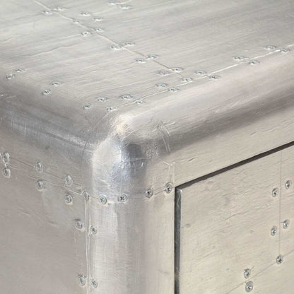 320640 vidaXL Aviator Sideboard 110x35x75 cm Metal