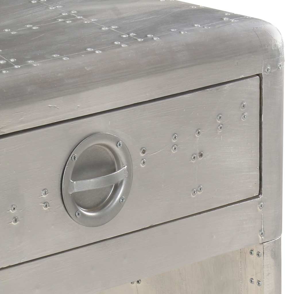 320640 vidaXL Aviator Sideboard 110x35x75 cm Metal