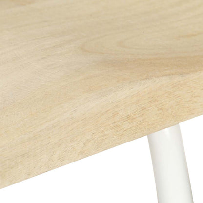vidaXL Bar Stools 4 pcs Solid Mango Wood