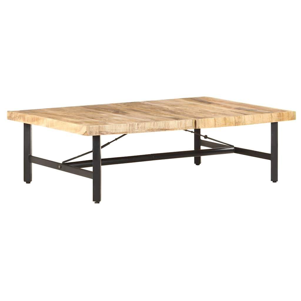 320653 vidaXL Coffee Table 142x90x42 cm Solid Mango Wood