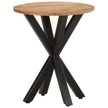 vidaXL Side Table 48x48x56 cm Solid Acacia Wood
