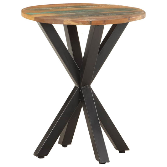 320658 vidaXL Side Table 48x48x56 cm Solid Reclaimed Wood