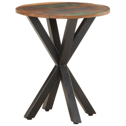 320658 vidaXL Side Table 48x48x56 cm Solid Reclaimed Wood