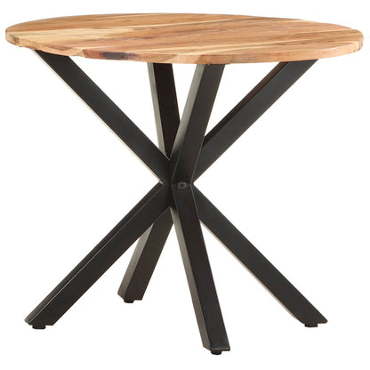320660 vidaXL Side Table 68x68x56 cm Solid Acacia Wood