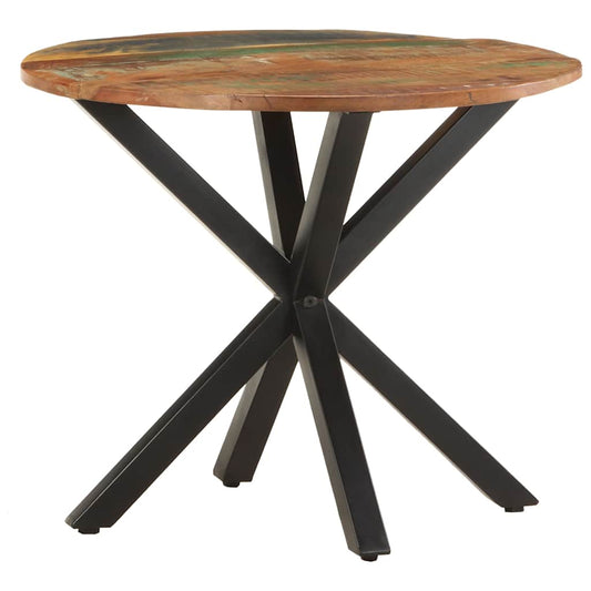 320661 vidaXL Side Table 68x68x56 cm Solid Reclaimed Wood
