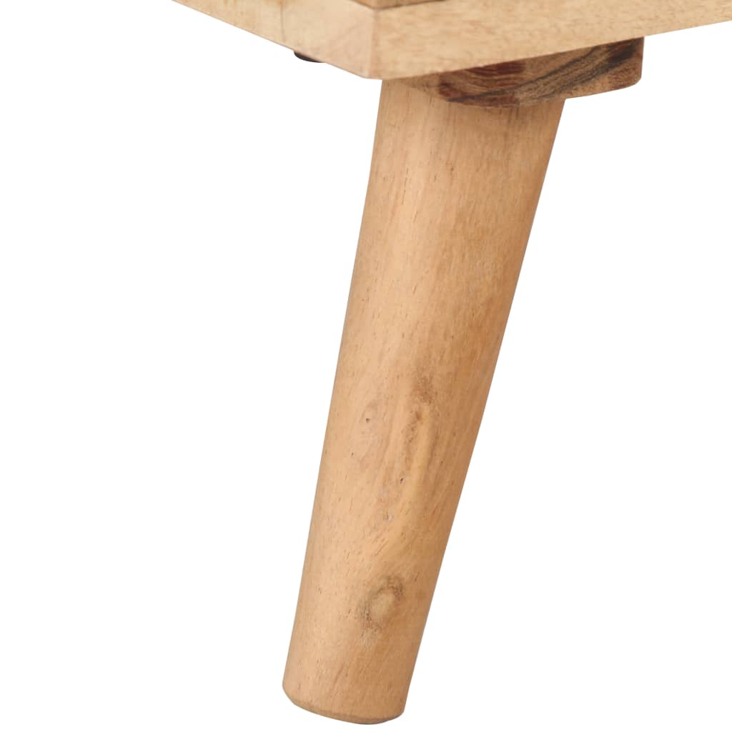vidaXL Bedside Cabinet | Natural wood and black