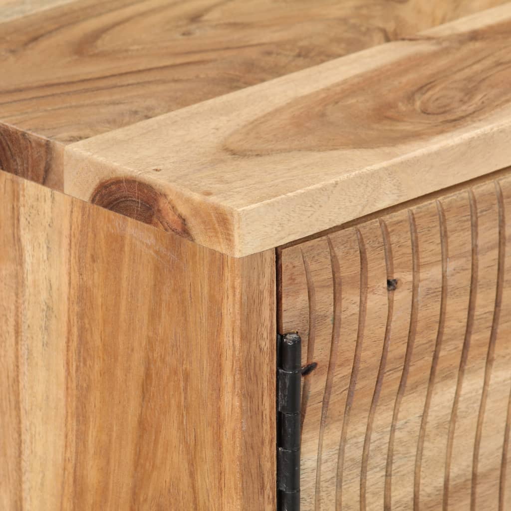 vidaXL Sideboard | Natural wood | Solid acacia wood | Medium | Sideboard