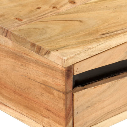 vidaXL Coffee Table 88x50x42 cm Solid Acacia Wood