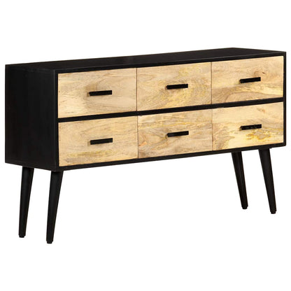 322678 vidaXL Sideboard 110x33x64 cm Solid Mango Wood