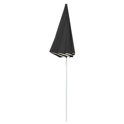 vidaXL Garden Parasol  with Steel Pole Anthracite 180 cm