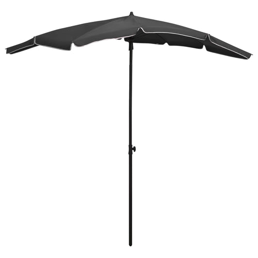 vidaXL Garden Parasol | Anthracite | Polyester, Steel | Large |  Tiltable