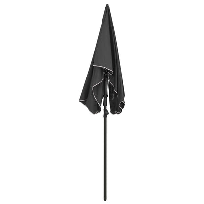 vidaXL Garden Parasol | Anthracite | Polyester, Steel | Large |  Tiltable