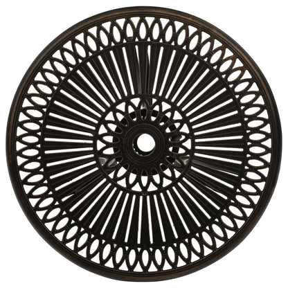vidaXL Bistro Set | Bronze | Cast aluminium | Medium | Durable | Bistro Set