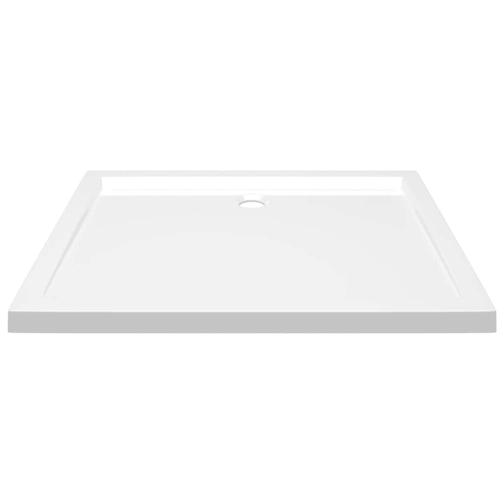 vidaXL Rectangular ABS Shower Base Tray 80x100 cm