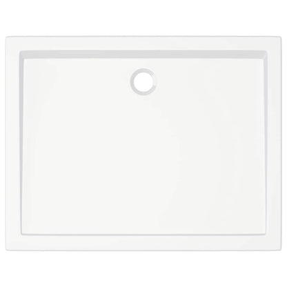 vidaXL Rectangular ABS Shower Base Tray 80x100 cm