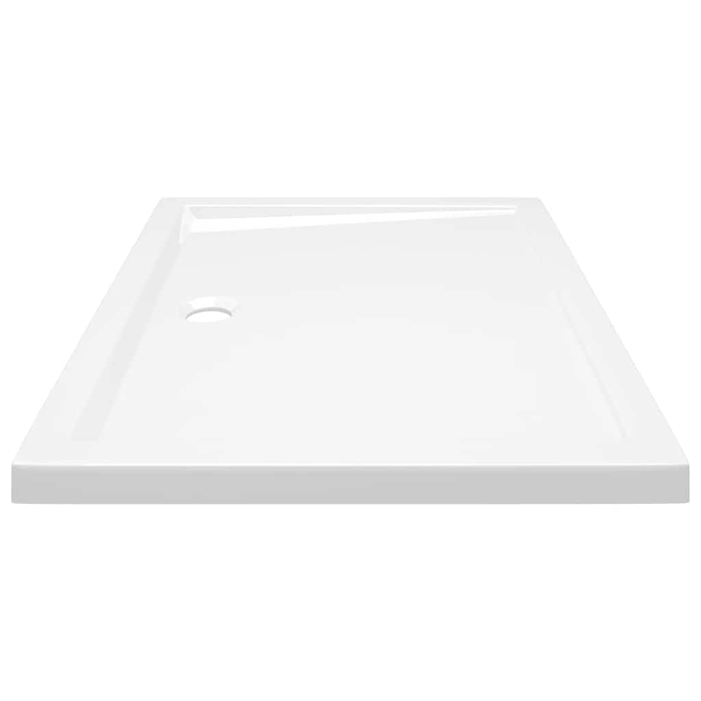 vidaXL Rectangular ABS Shower Base Tray 80x100 cm