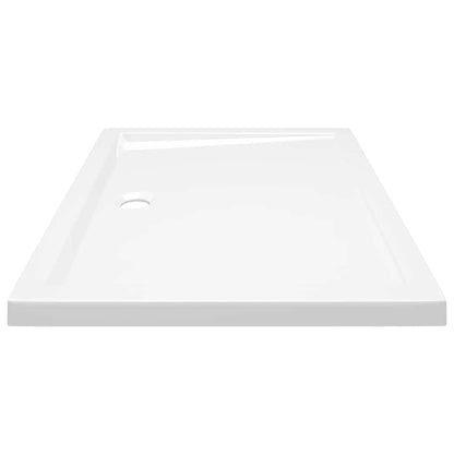 vidaXL Rectangular ABS Shower Base Tray 80x100 cm