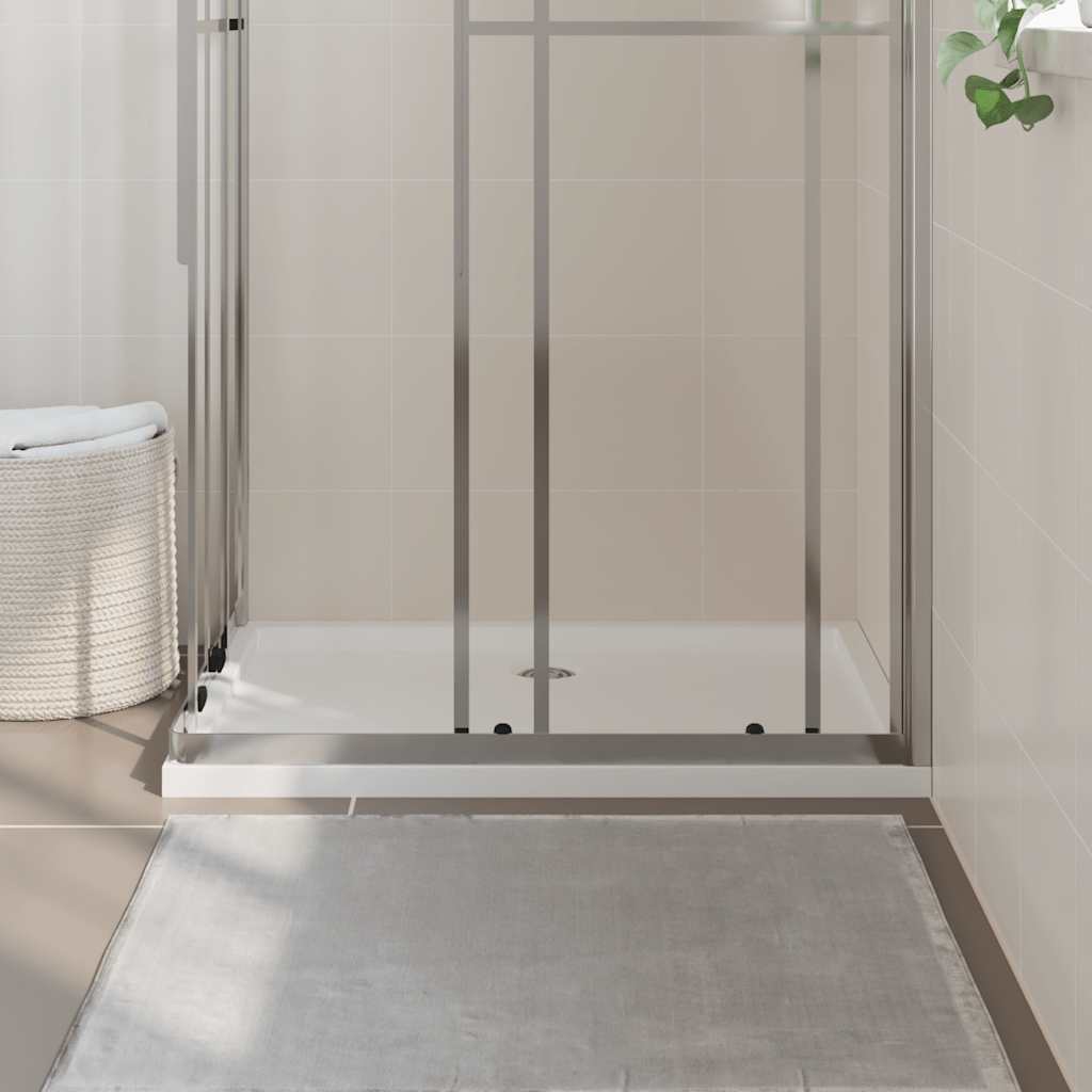 vidaXL Rectangular ABS Shower Base Tray White 70x100 cm