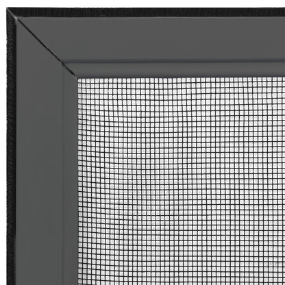 vidaXL Extendable Insect Screen for Windows Anthracite (100-193)x75 cm