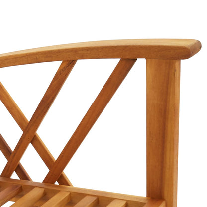 vidaXL Garden Lounge Set | Brown | Solid acacia wood | Medium | Durable