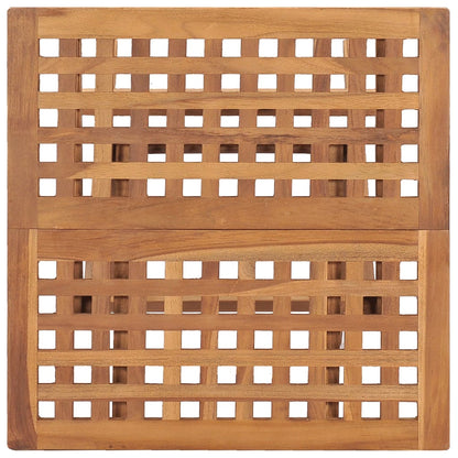 vidaXL Outdoor Dining Set | Teak Brown | Well-sanded teak hardwood | Medium