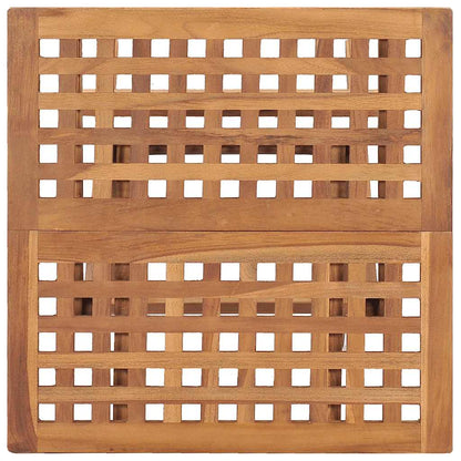 315455 vidaXL 3 Piece Folding Outdoor Dining Set Solid Teak Wood