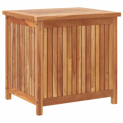 vidaXL Garden Storage Box 60x50x58 cm Solid Teak Wood