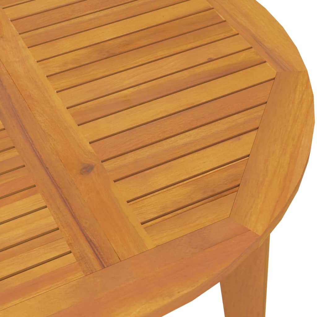 vidaXL Garden Dining Set | Natural wood | Solid acacia wood | Medium |  Durable