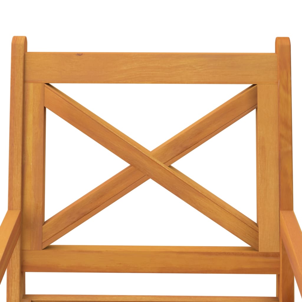 vidaXL Garden Dining Set | Natural wood | Solid acacia wood | Medium |  Durable
