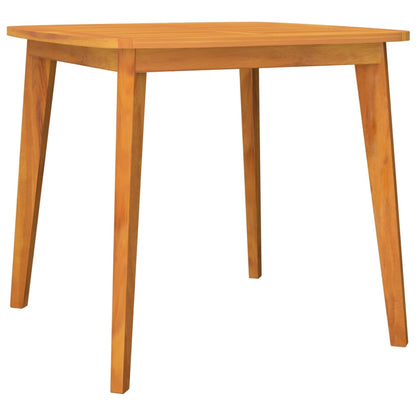 vidaXL Garden Dining Set | Natural Wood | Solid Acacia Wood | Medium | Durable
