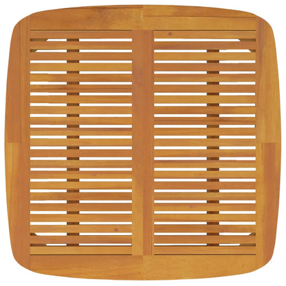 vidaXL Garden Dining Set | Natural Wood | Solid Acacia Wood | Medium | Durable
