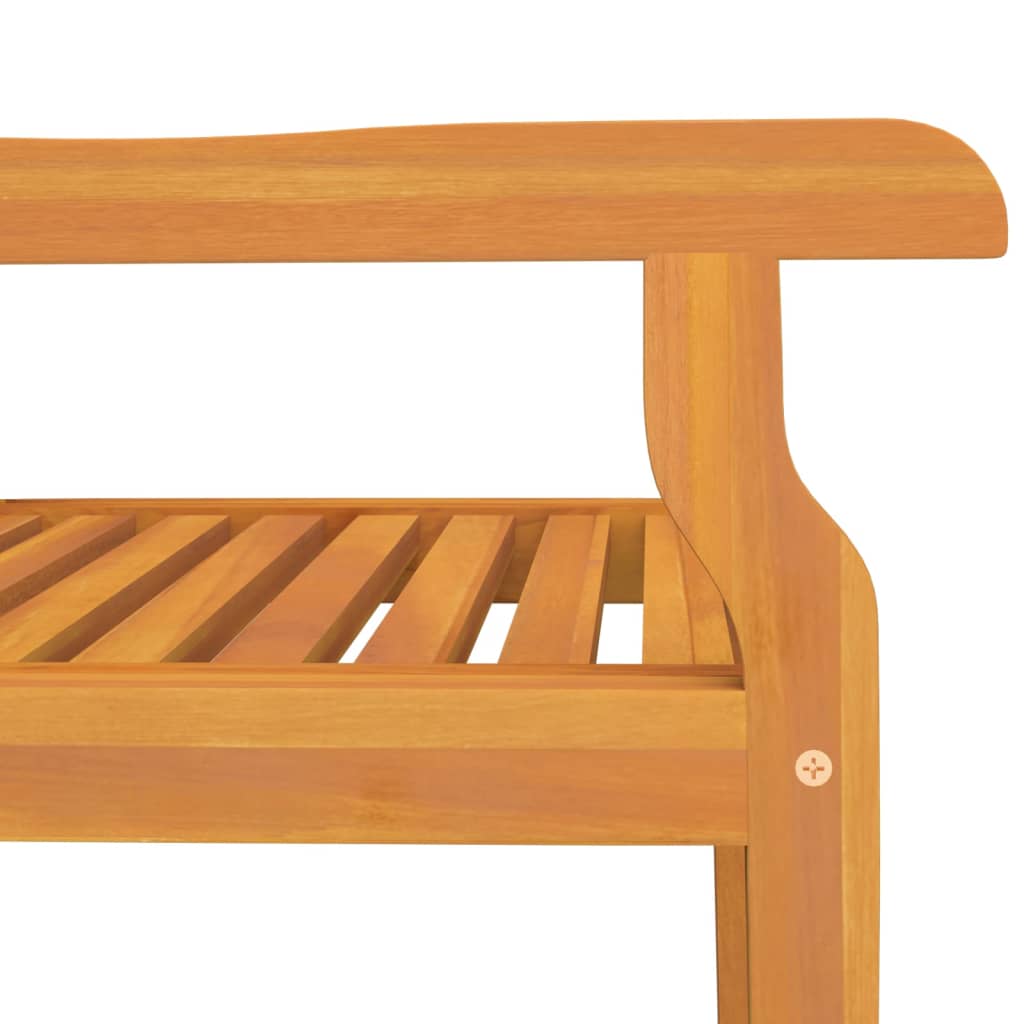 vidaXL Garden Dining Set | Natural Wood | Solid Acacia Wood | Medium | Durable