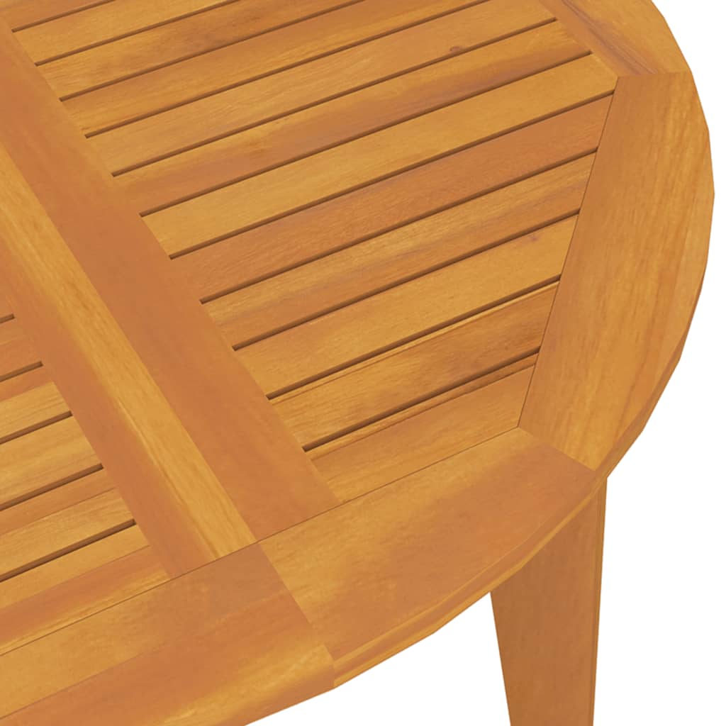 vidaXL Garden Dining Set | Natural Wood | Solid acacia wood with an oiled finish