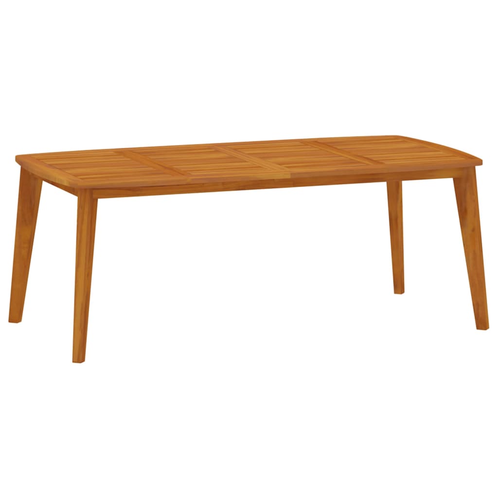 vidaXL Garden Dining Set | Natural Wood | Solid acacia wood | Large | Durable