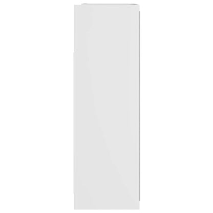 vidaXL Bathroom Mirror Cabinet White 62.5x20.5x64 cm Engineered Wood