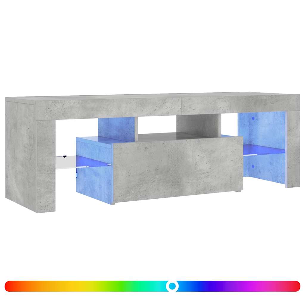vidaXL TV Cabinet | TV Cabinet | Rectangular | Modern | LED Light Cabinet
